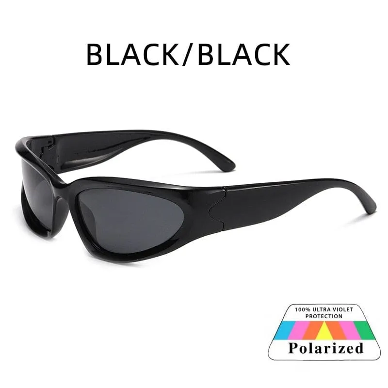 2000S Aesthetic Y2K Sunglasses Men Outdoor Bicycle Cycling Sports Sun Glasses Women Vintage Shades Fashion Punk Goggle Eyewear