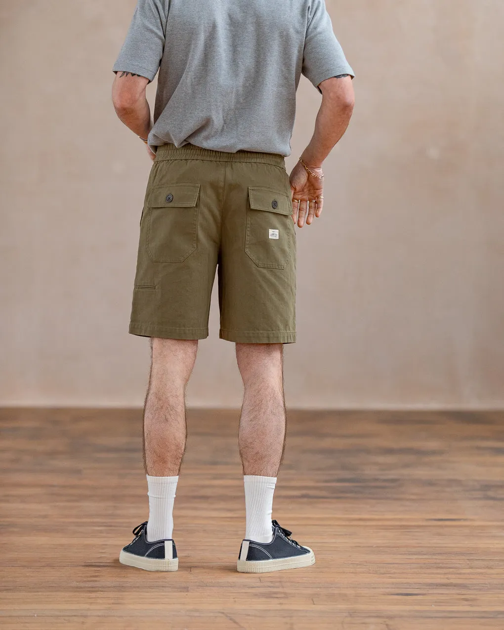 304 Service Fatigue Shorts - Olive