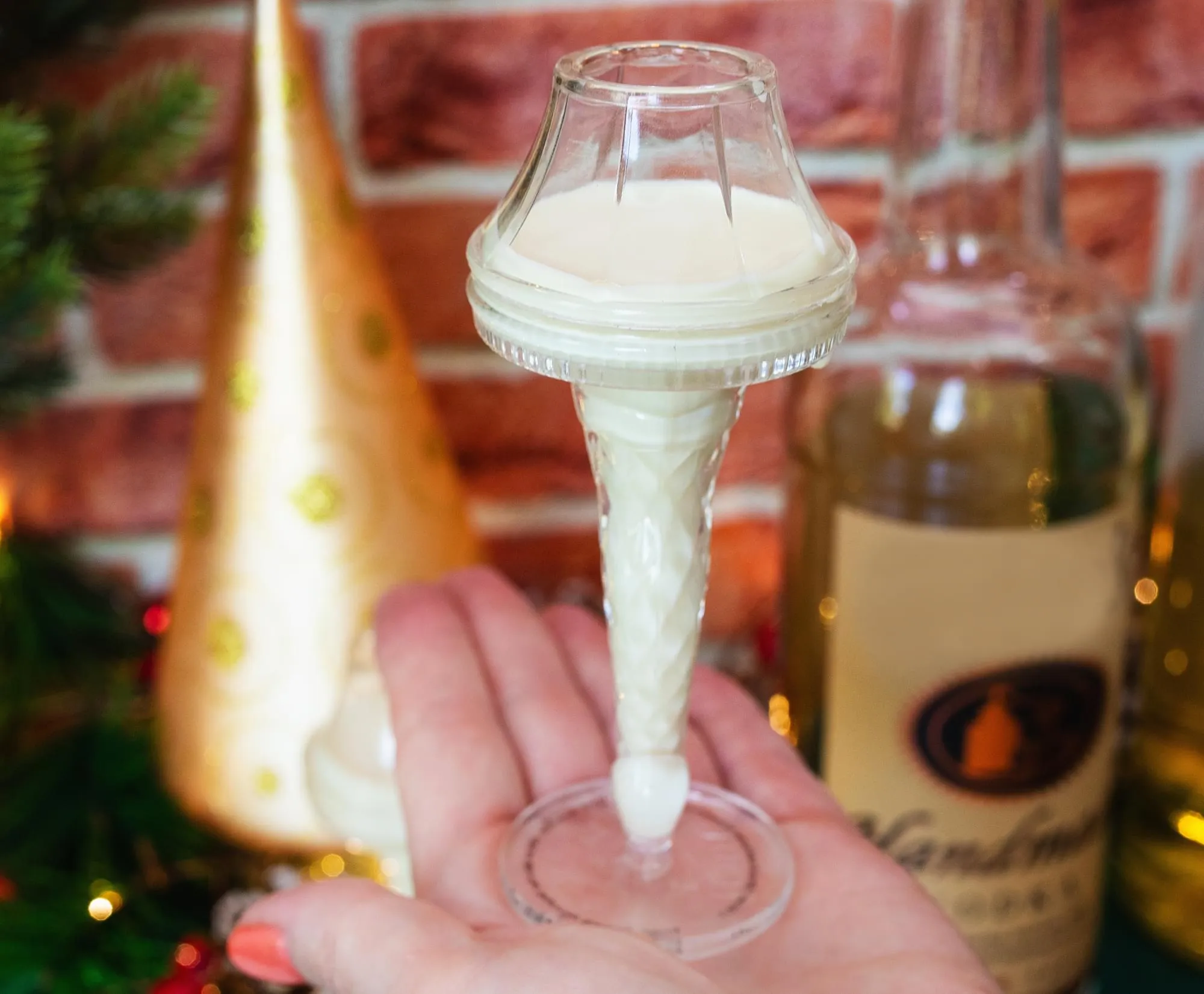 A Christmas Story Leg Lamp 2-Ounce Mini Shot Glasses | Set of 2