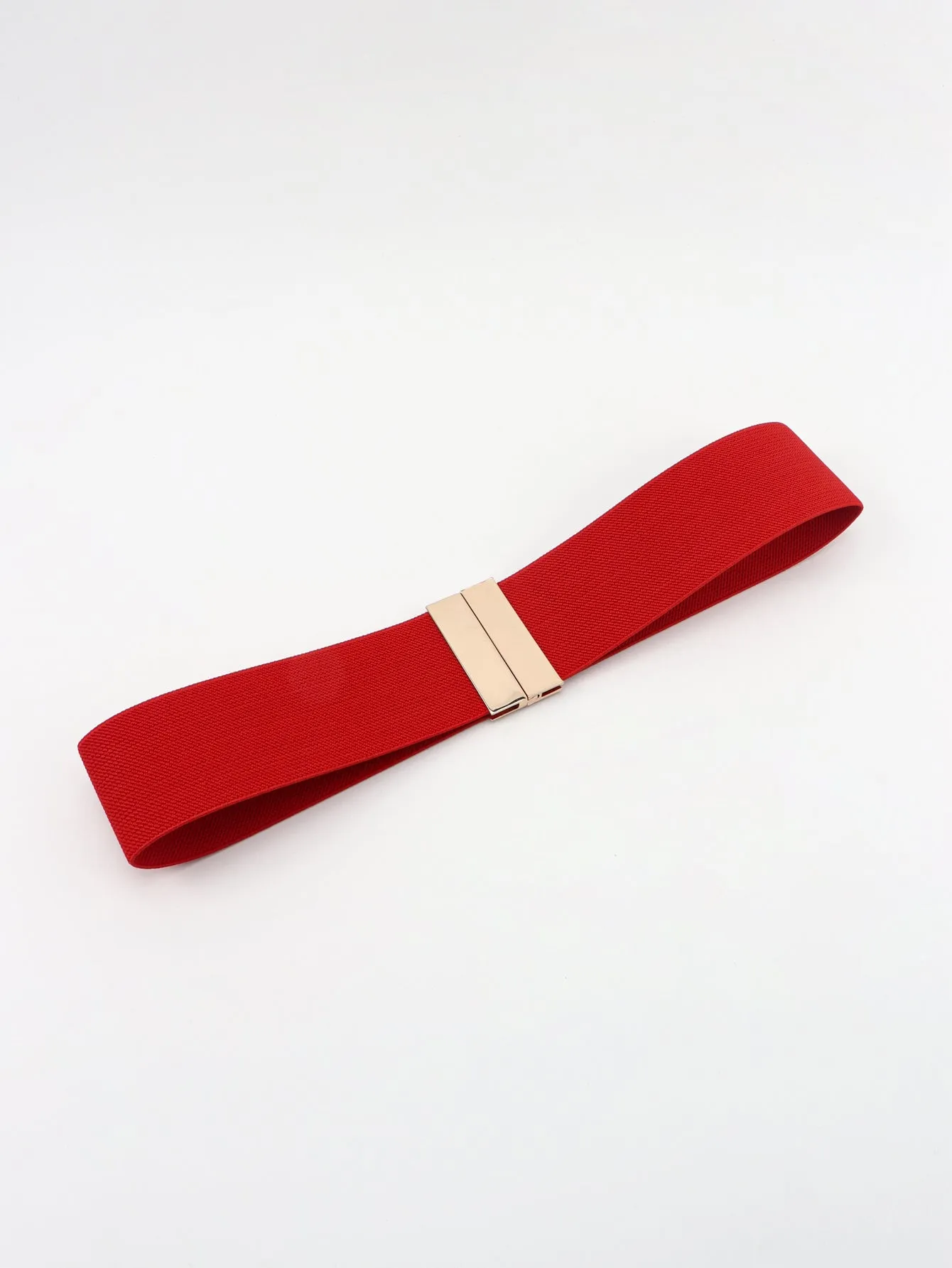 Alloy Buckle Elastic Belt ( 12 Colors )