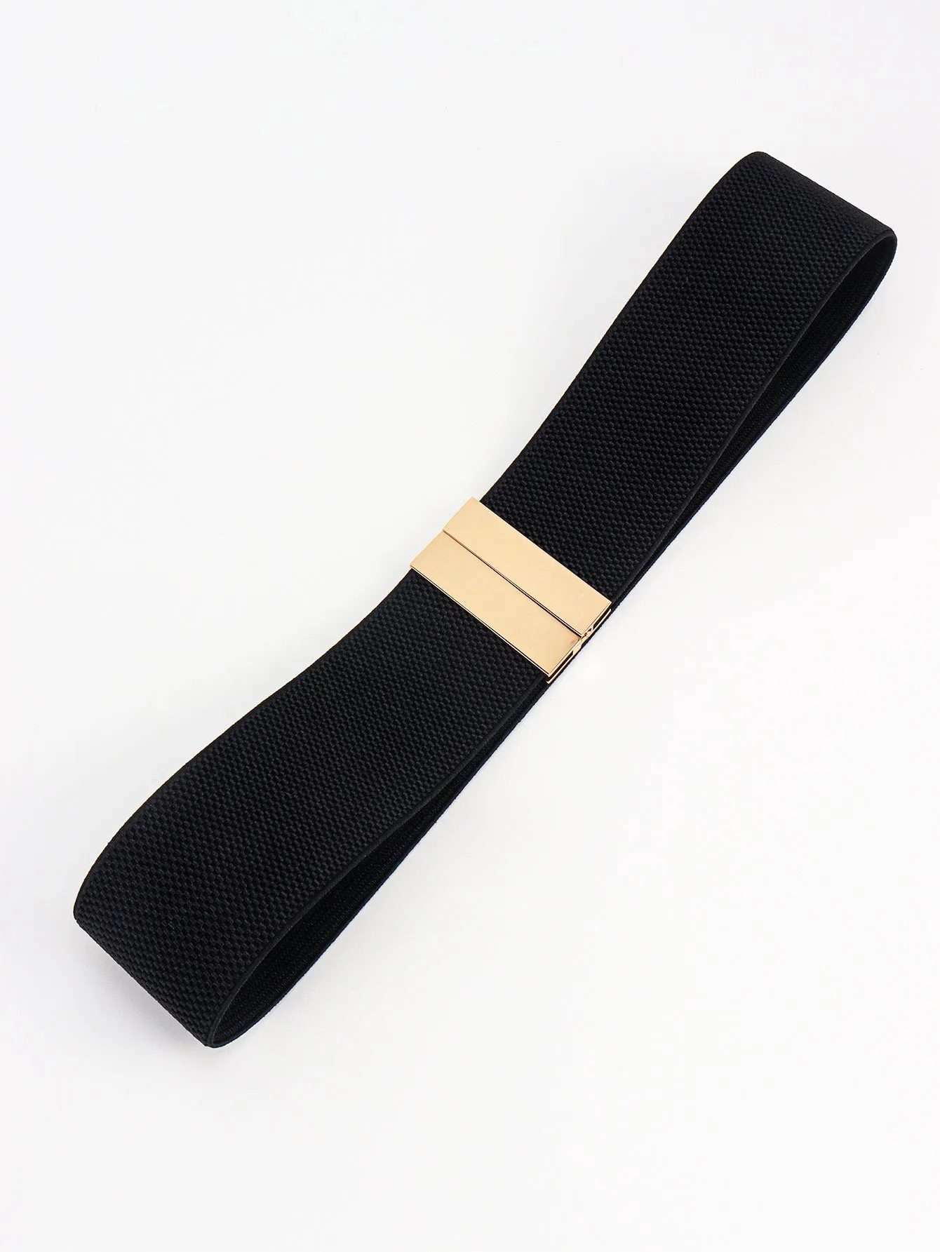 Alloy Buckle Elastic Belt ( 12 Colors )