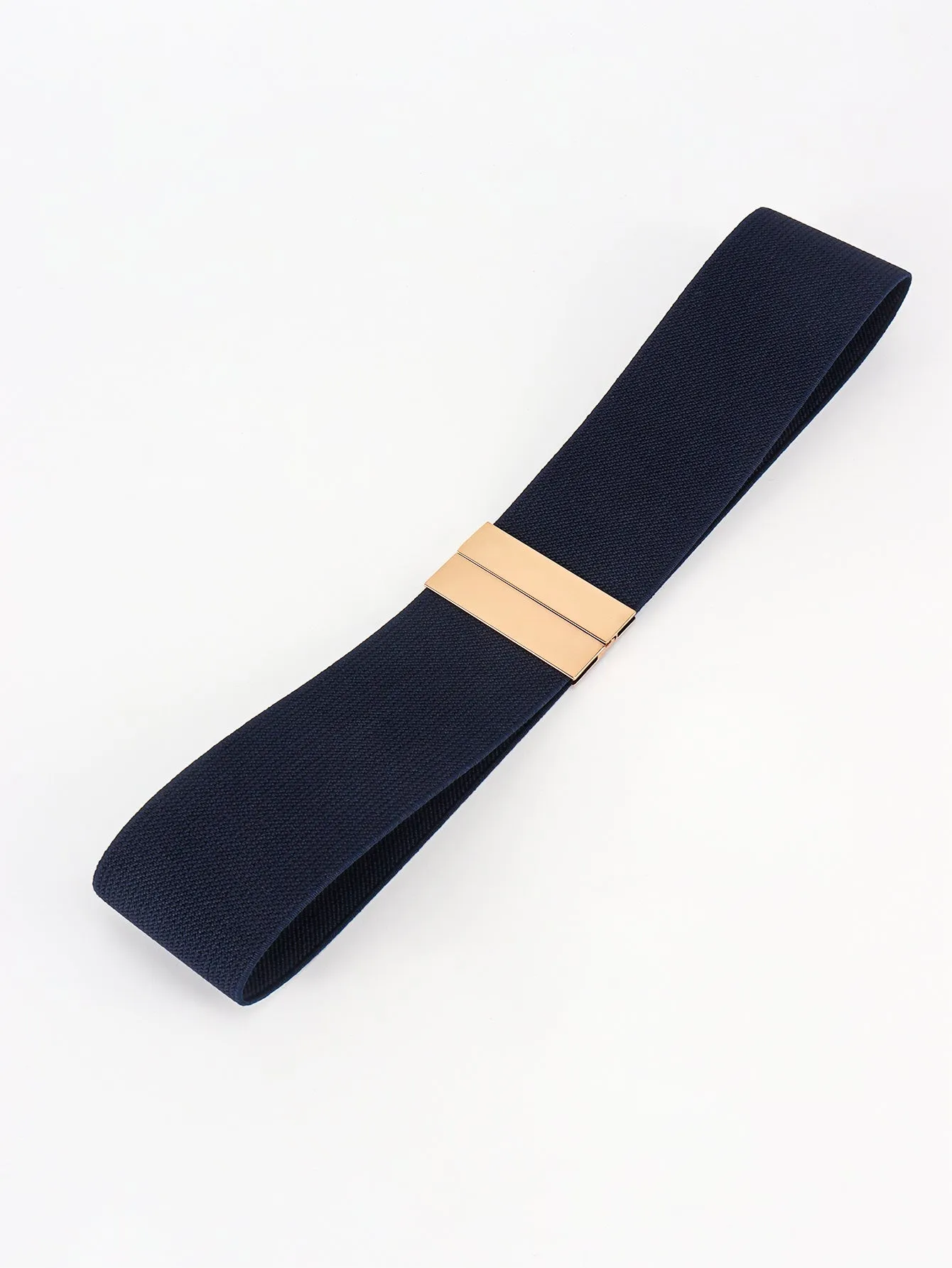 Alloy Buckle Elastic Belt ( 12 Colors )