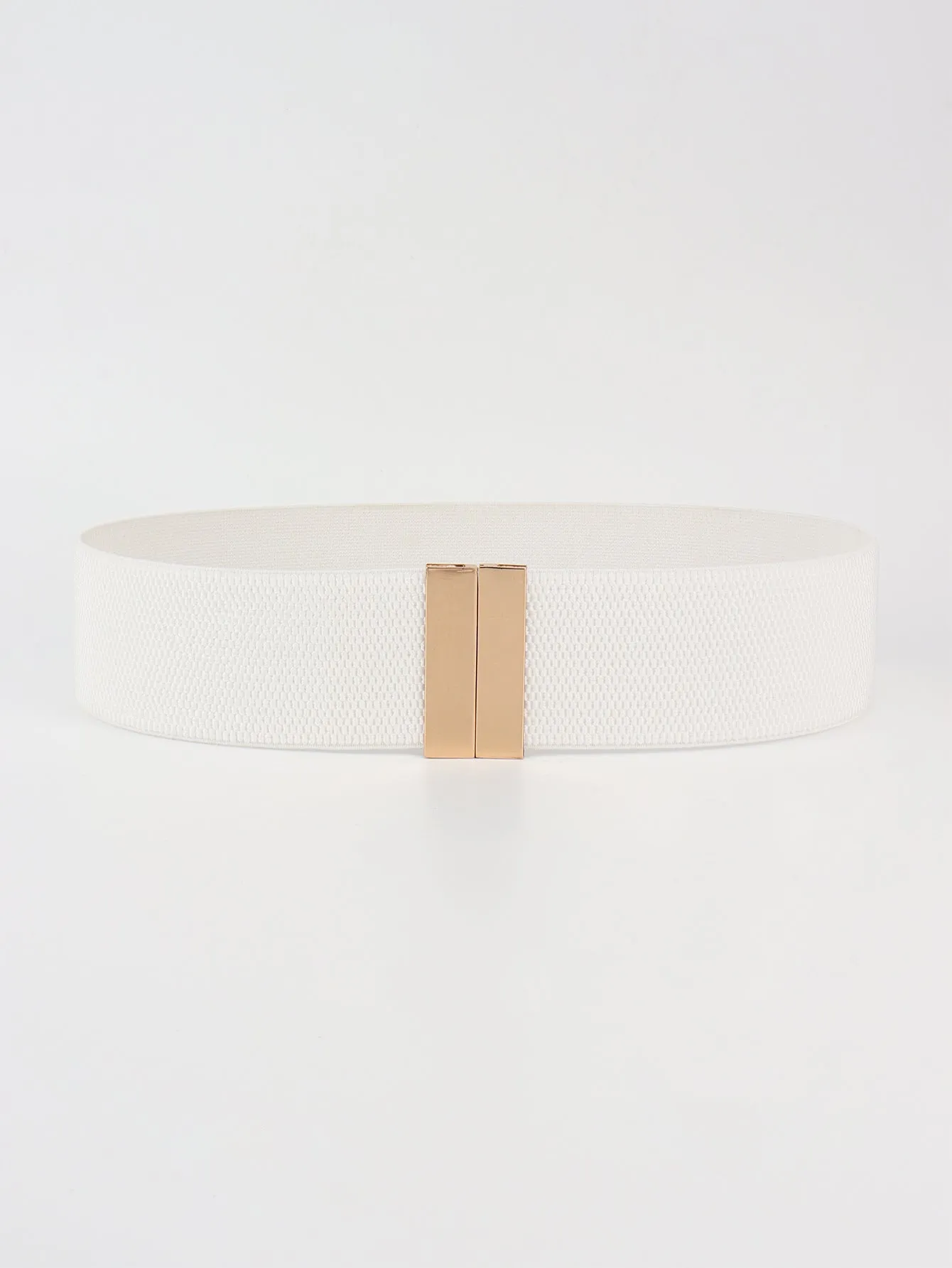 Alloy Buckle Elastic Belt ( 12 Colors )