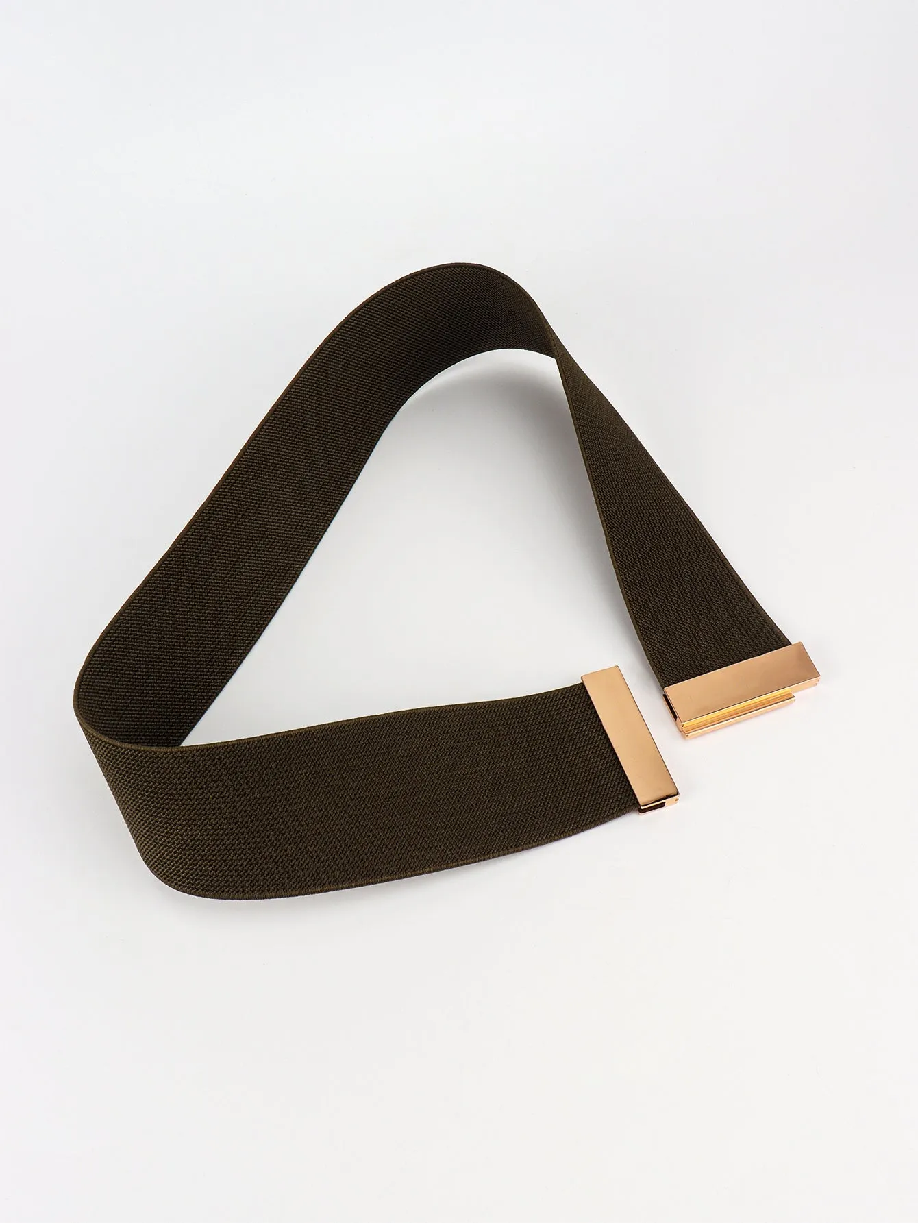 Alloy Buckle Elastic Belt ( 12 Colors )