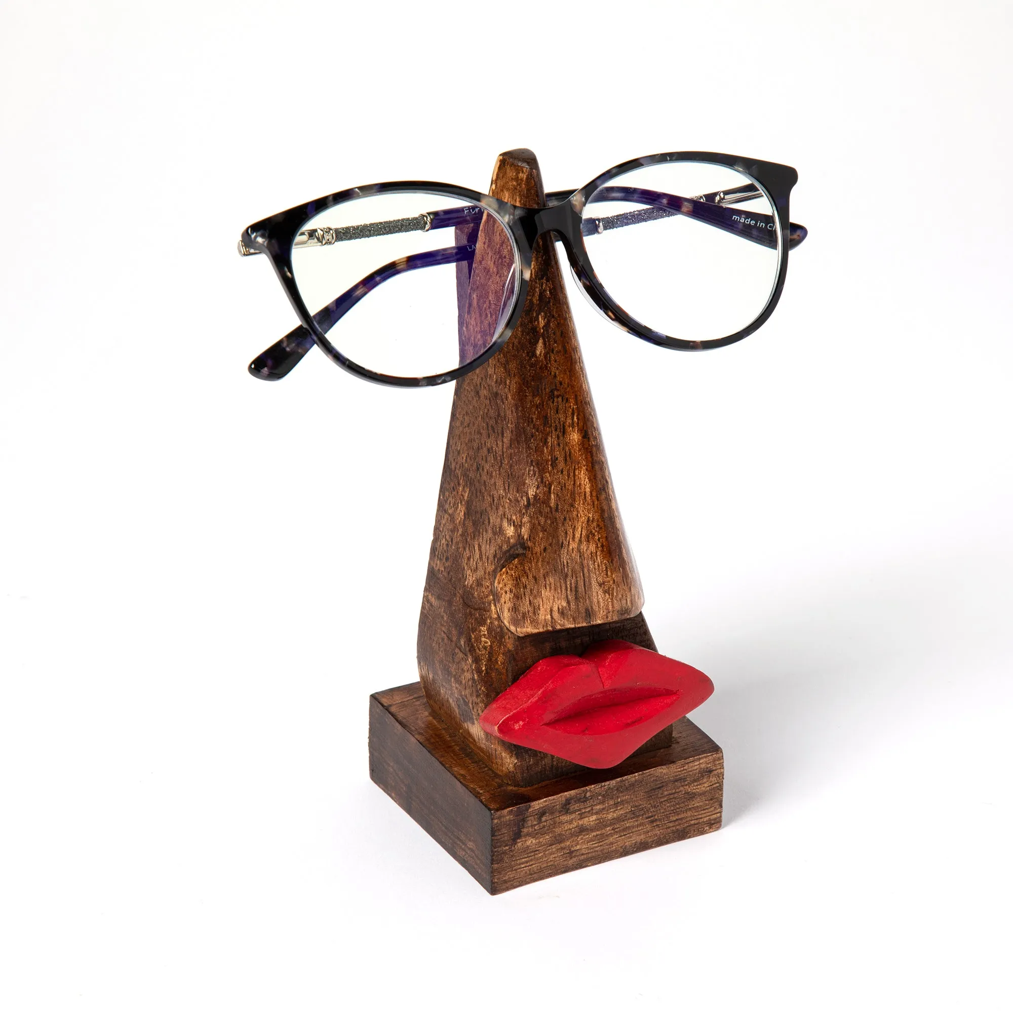 Animal Noses Wooden Glasses Holder