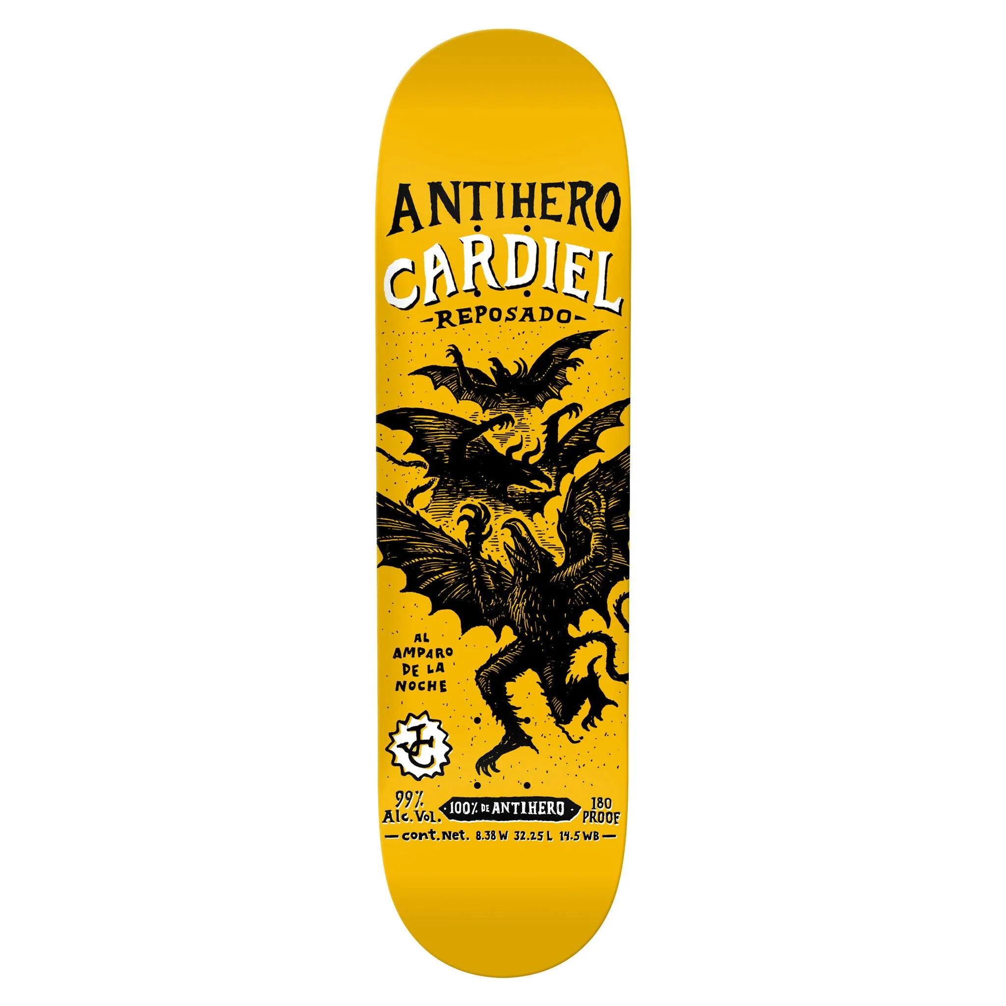 Anti Hero Cardiel Carnales Deck 8.38