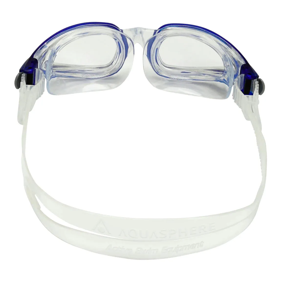 Aqua Sphere Eagle.A - Dark Black Transparent:Clear Lens