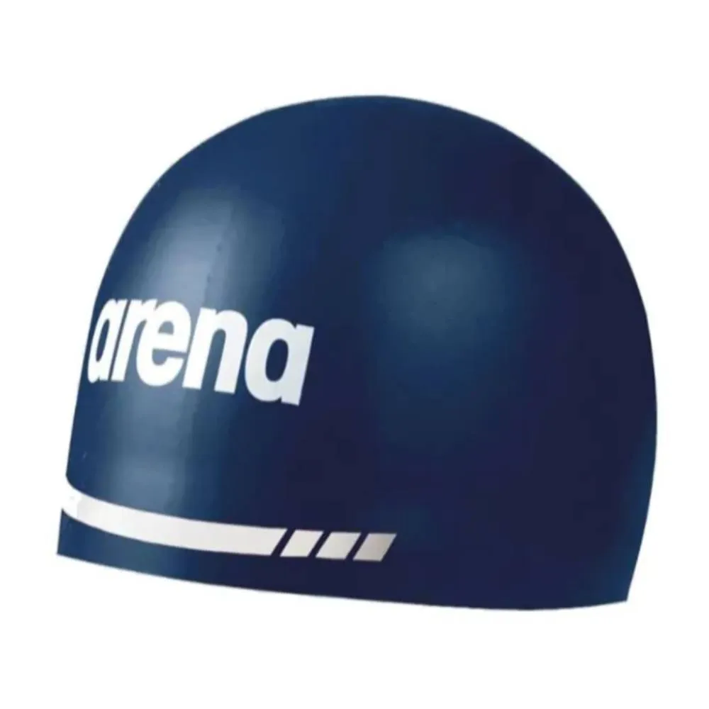 ARENA Adult 3D Soft Swimming Cap (Navy)