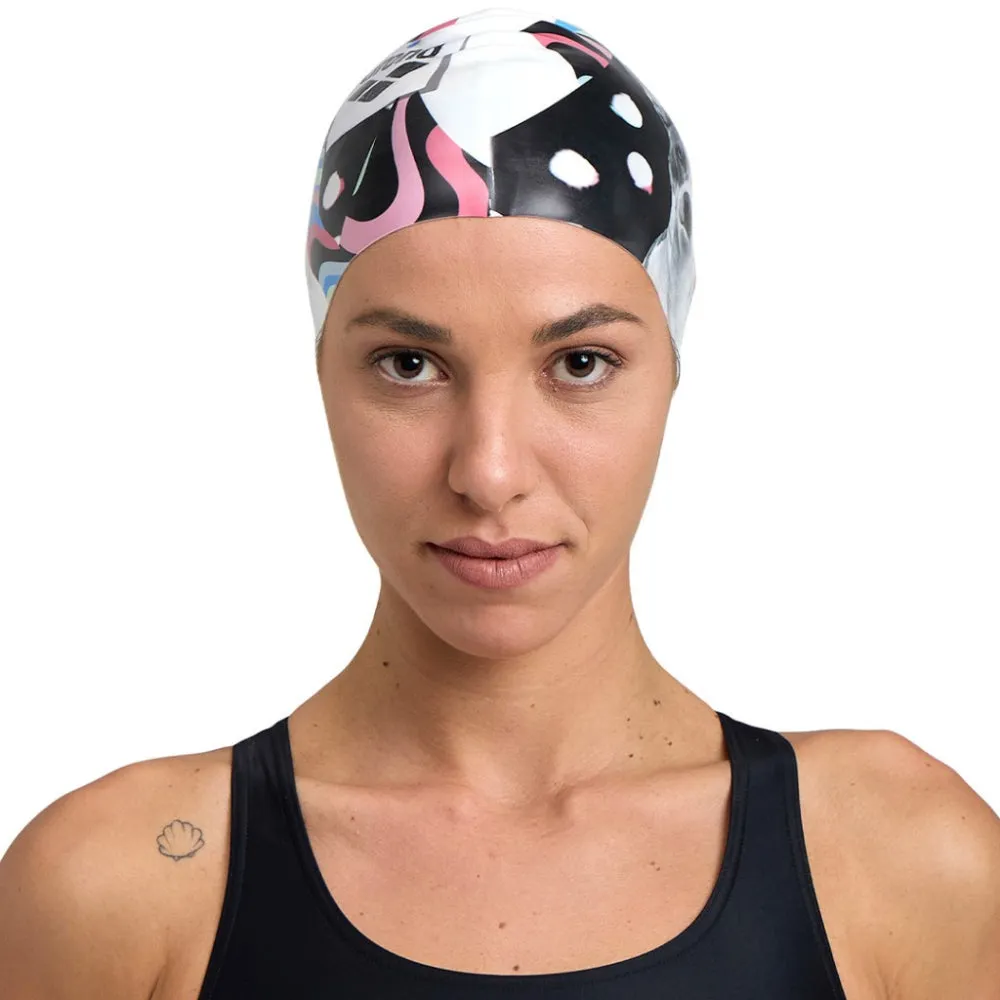 ARENA Adult HD Swimming Cap (Pitt)