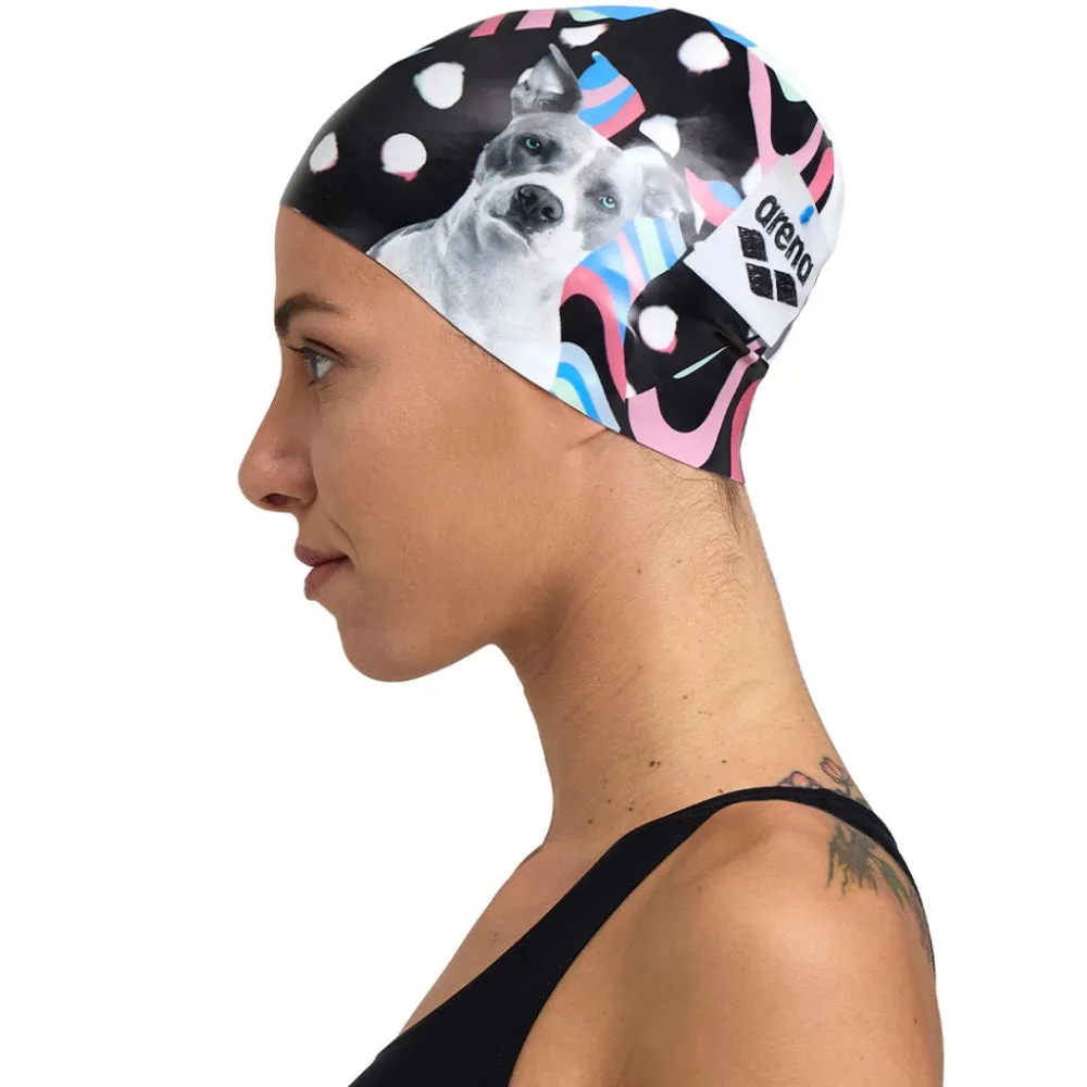 ARENA Adult HD Swimming Cap (Pitt)