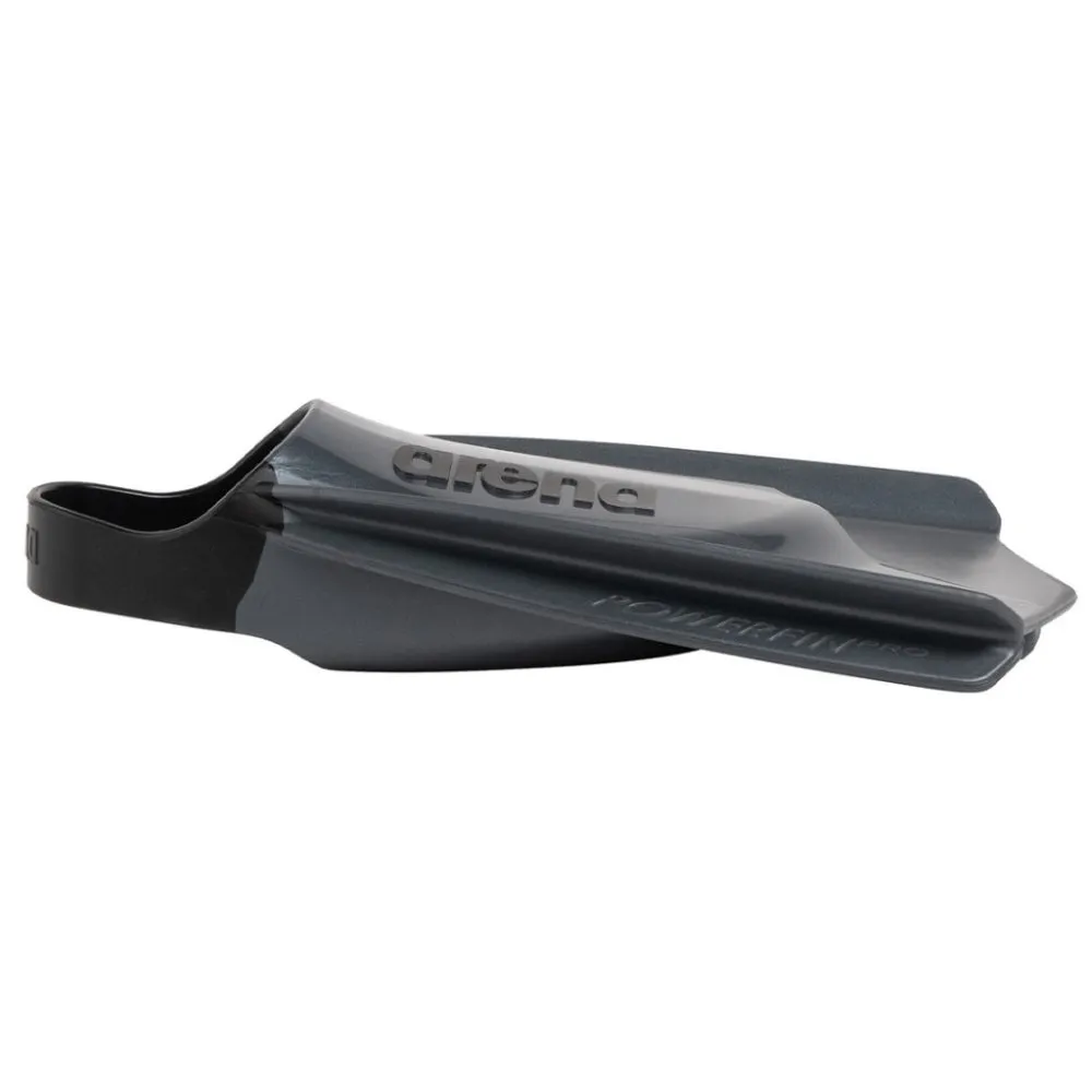 ARENA Adult Powerfin Pro II Swimming Fin (Black)