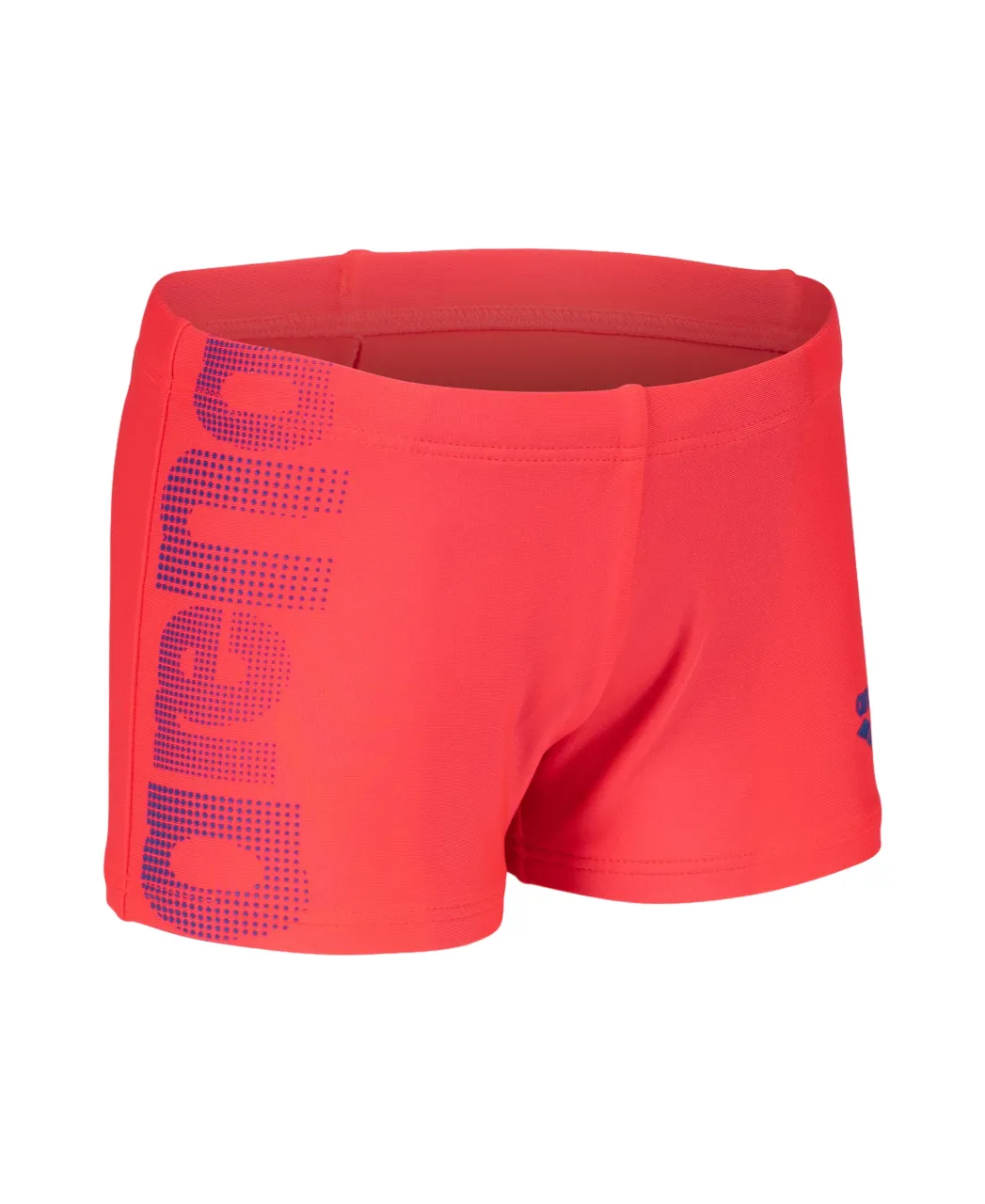 Arena Children's swimming pool swimsuit with shorts Logo Print 003612450 fluo red