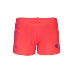 Arena Logo children's tight-fitting swimming pool-sea shorts 003612 450 fluorescent red