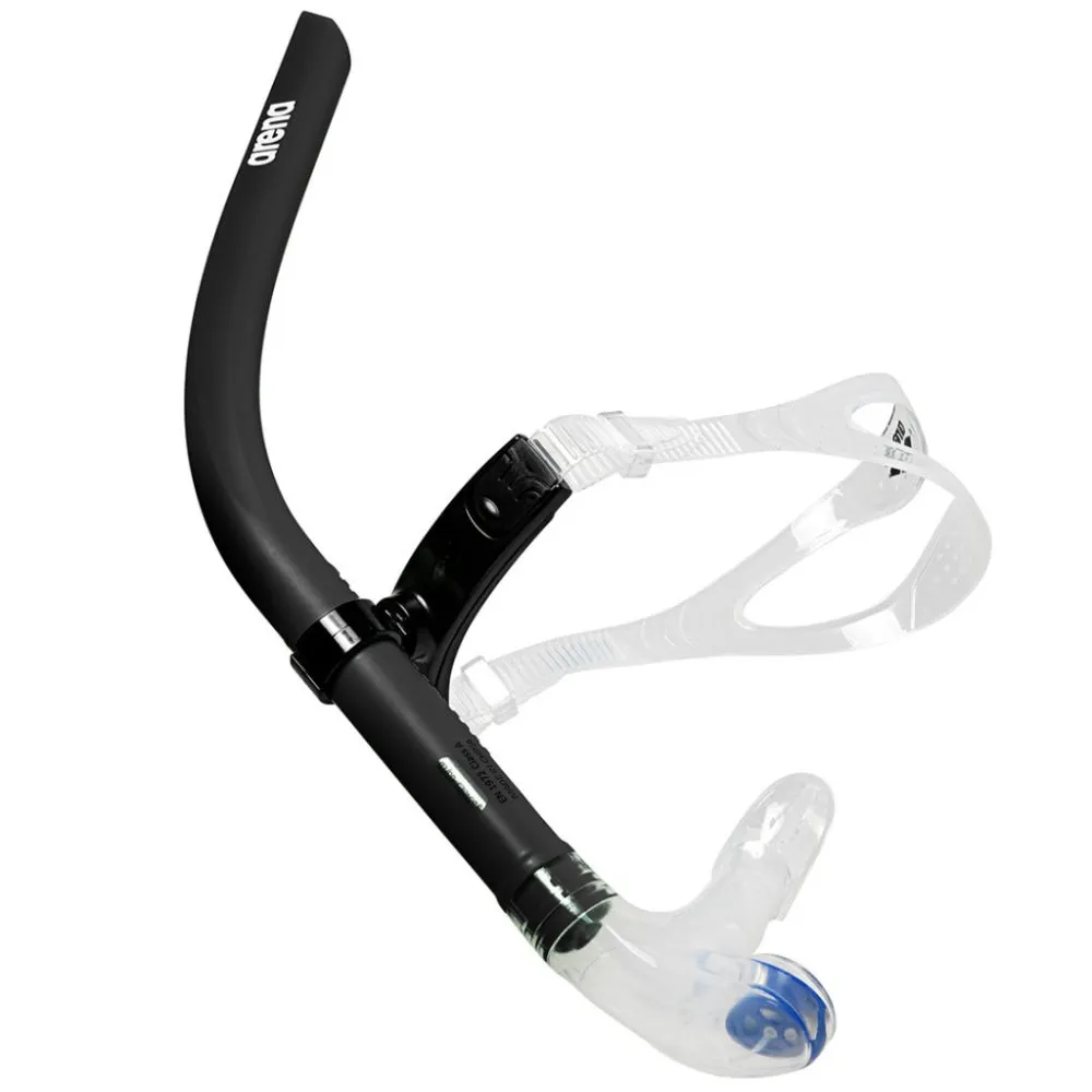 ARENA Snorkel III Swimming Snorkel (Black)