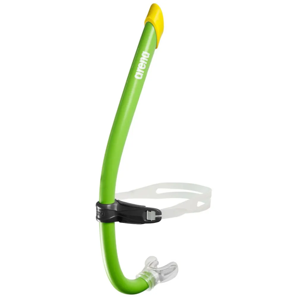 ARENA Snorkel Pro III Swimming Snorkel (Acid lime)