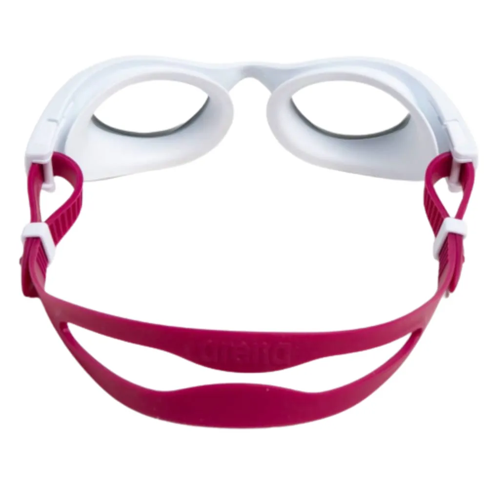 ARENA Women's The One Swimming Goggle (Smoke/White/Purple)