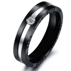 Black Titanium Ring