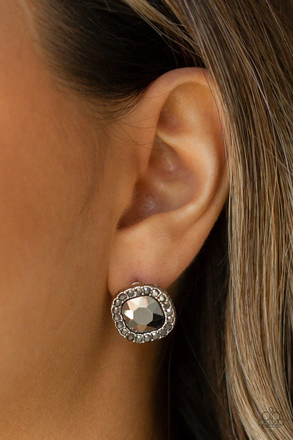 Bling Tastic! Silver Earrings - Paparazzi Accessories