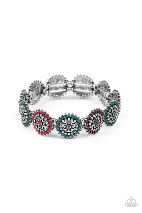 Bohemian Flowerbed Multi Bracelet - Paparazzi Accessories