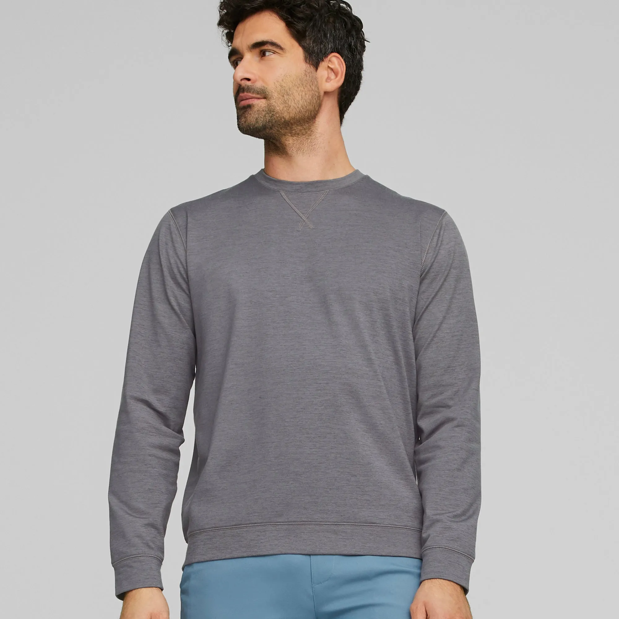 CLOUDSPUN Heather Golf Sweatshirt