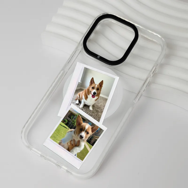 Double Photo Frame iPhone Case