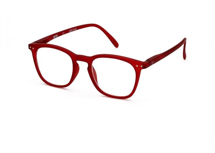 #E Reading Glasses (Red)