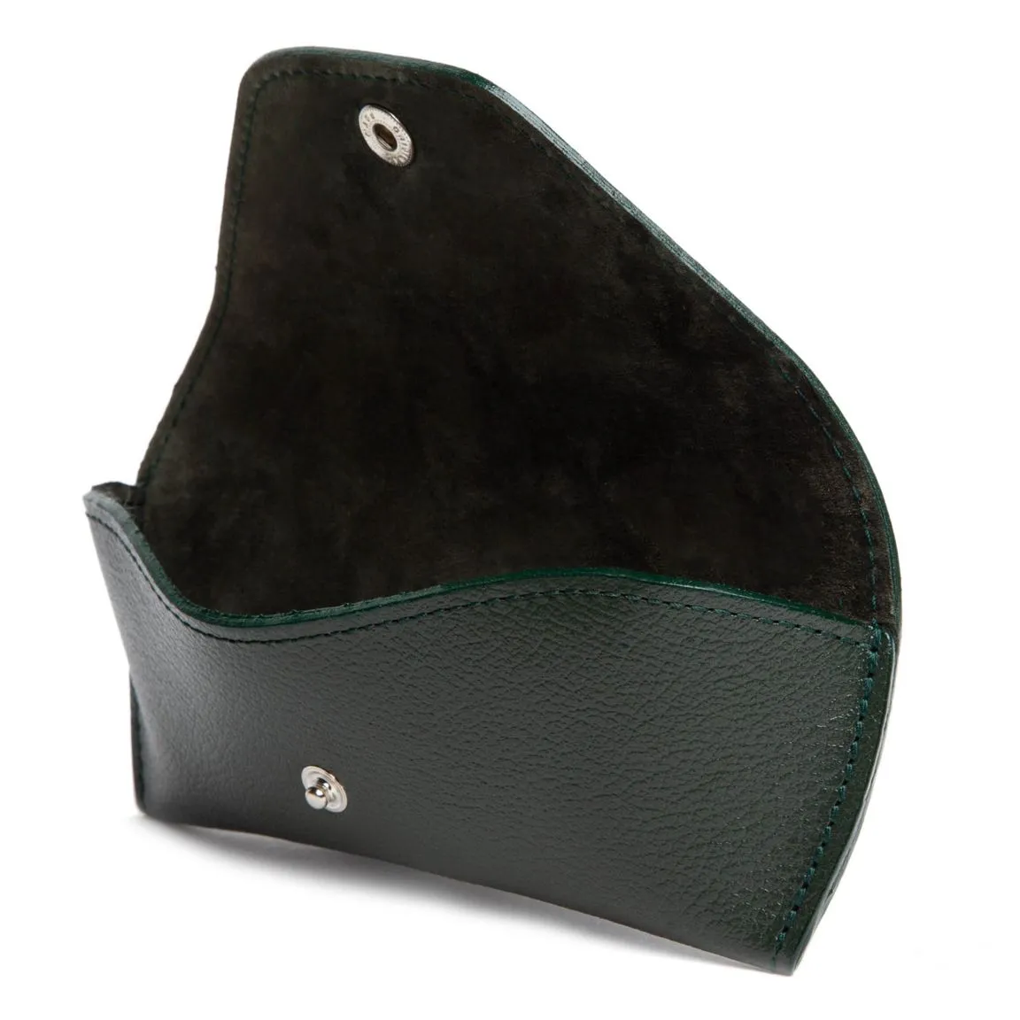 Ettinger Forest Green Capra Leather Glasses Case