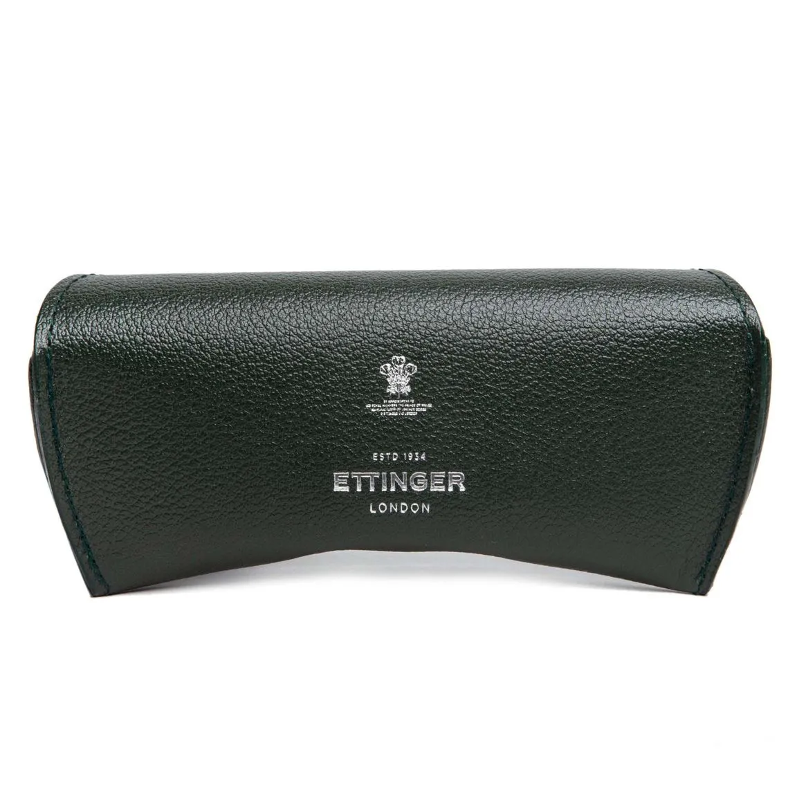 Ettinger Forest Green Capra Leather Glasses Case