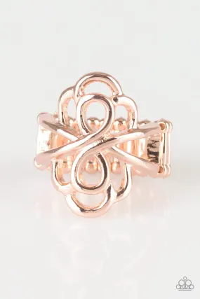 Ever Entwined Gold Ring - Paparazzi Accessories