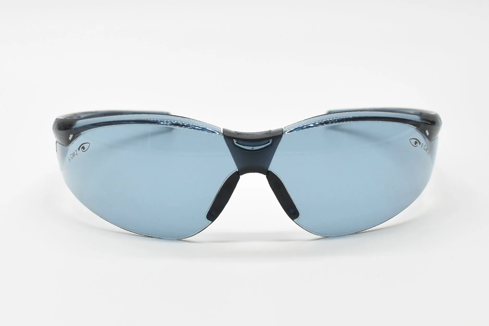 Eyres Terminator Light Blue Frame Light Blue Lens Safety Glasses 102-OP-LBG