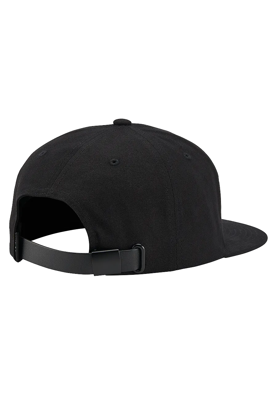 Fatigue Strapback Hat - Black