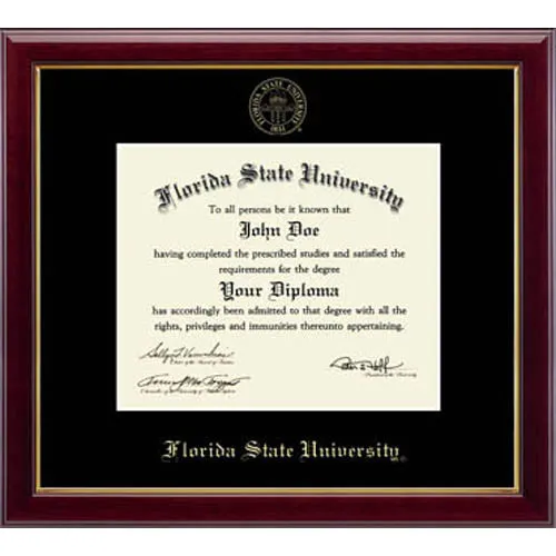 GOLD EMBOSSED DIPLOMA FRAME - GALLERY