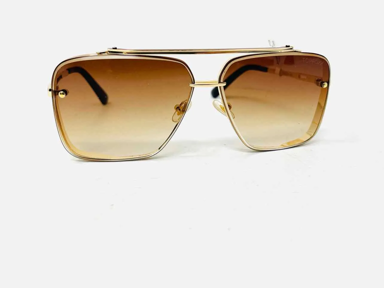 Gold/Brown W/ Case Accessories Sunglasses