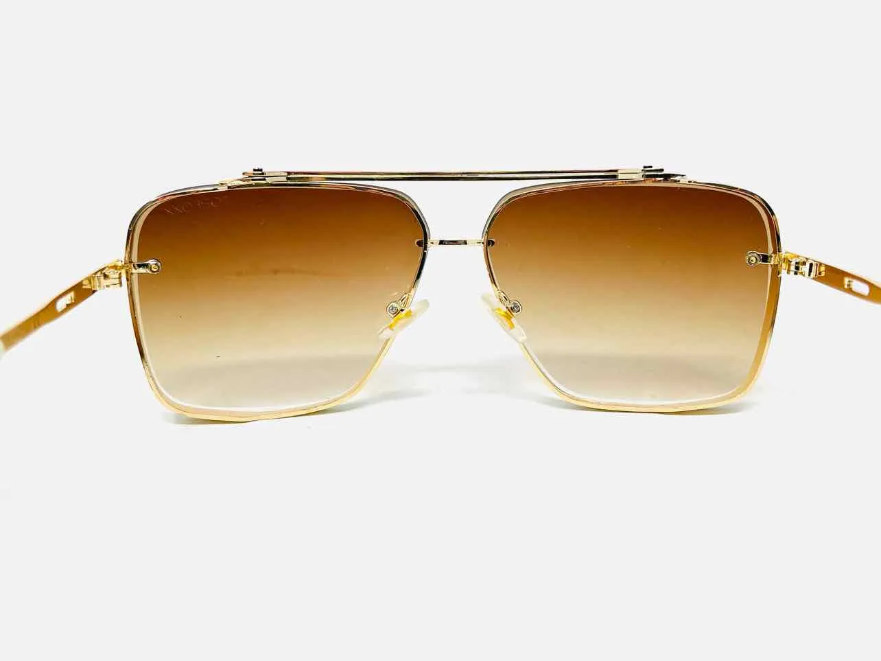 Gold/Brown W/ Case Accessories Sunglasses