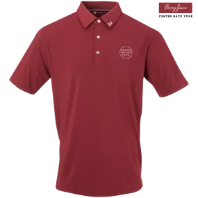 Golf Retro Men's Polo Merlot