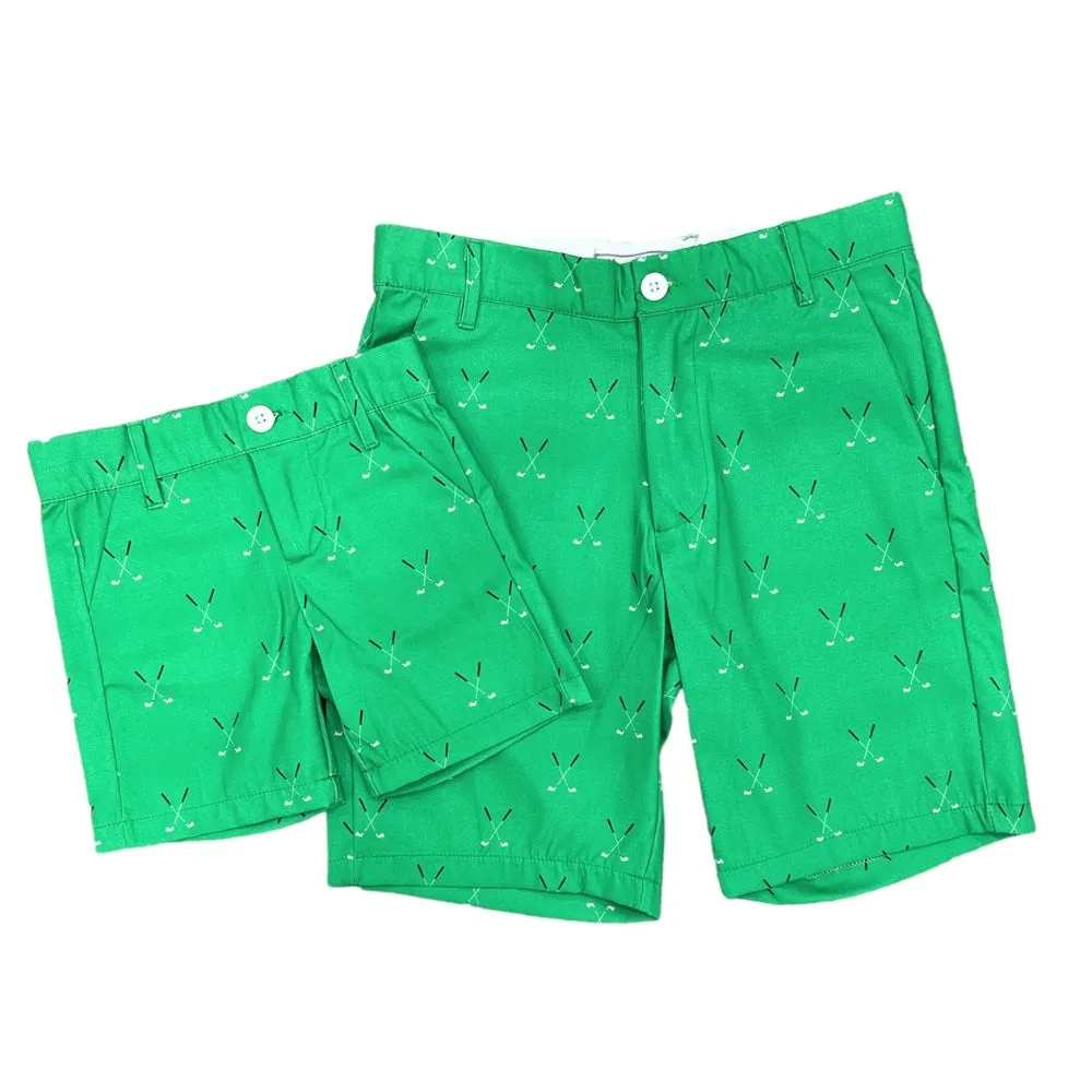 Golf Shorts - Emerald Golf