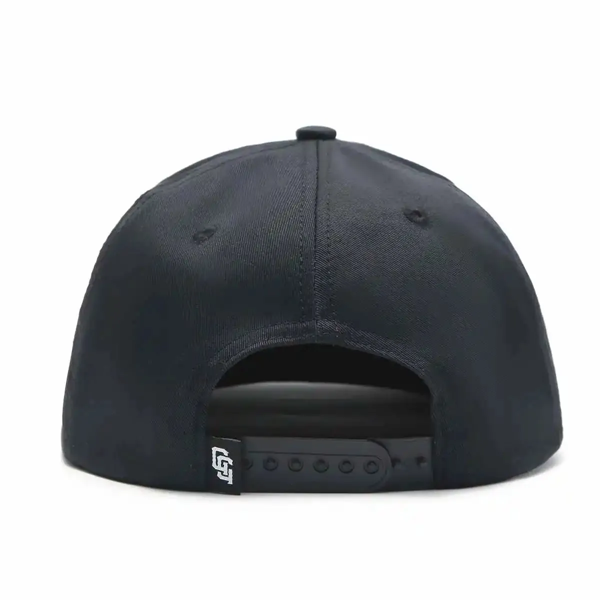 I Hate Golf Black SnapBack Golf Hat - Flat Brim