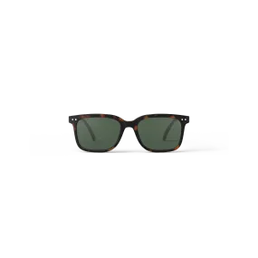 #L Sun Glasses - Tortoise green lense