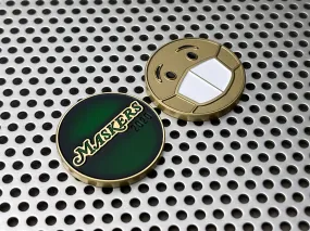 Maskers 2020 Golf Ball Marker by Kingdom Golf