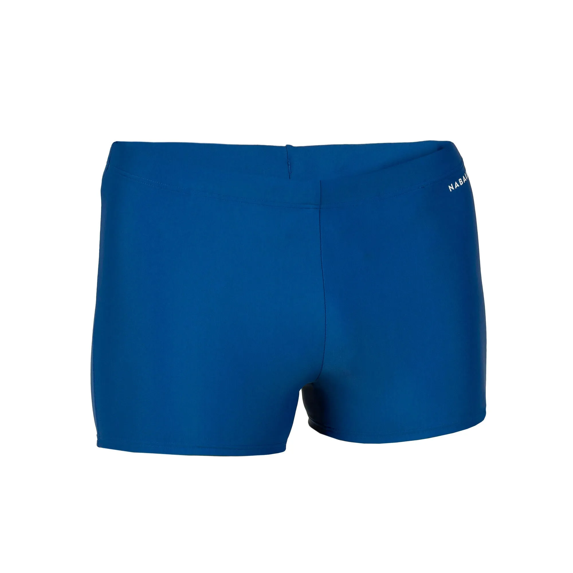 Nabaiji Men's Swimming Swim Shorts - Boxer 100 Basic -Blue