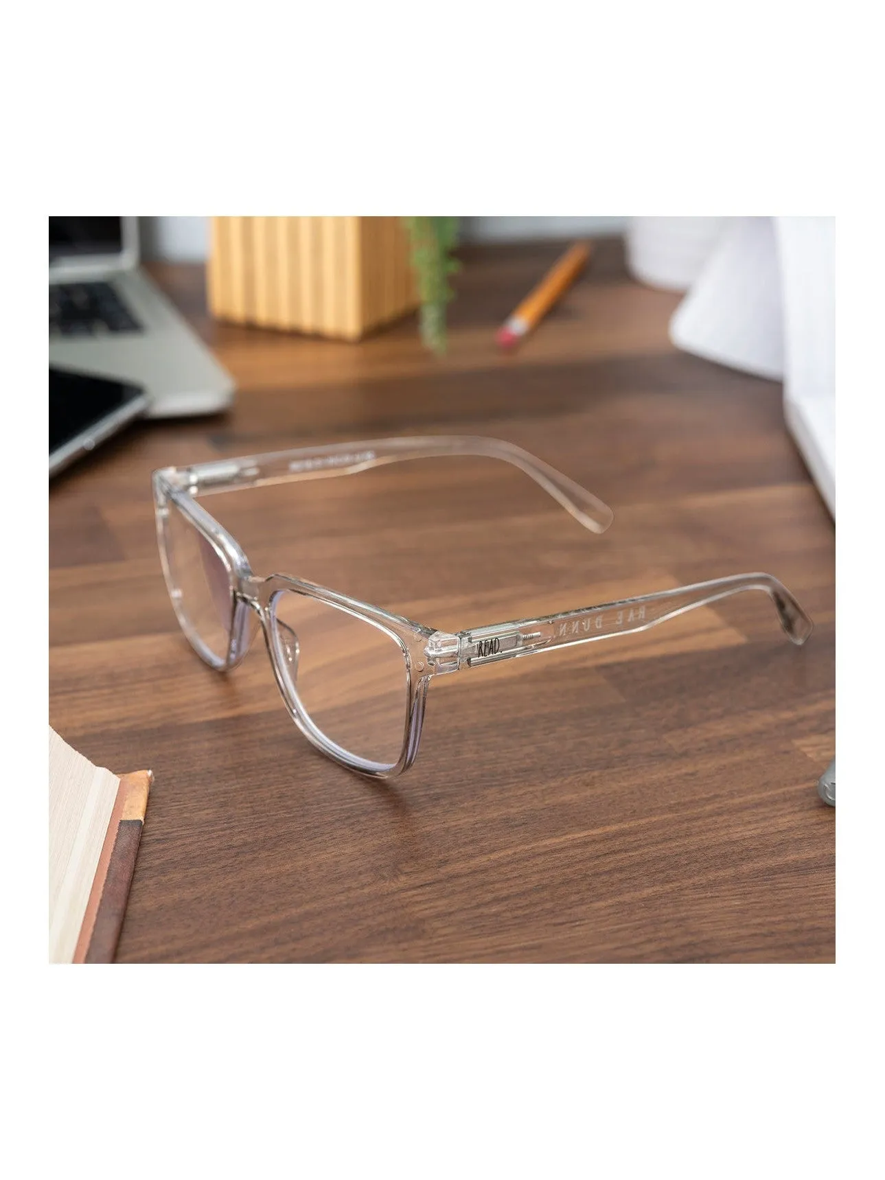 NALA 3-Pack Premium Reading Glasses with "READ MORE" Signature Font Hard Case