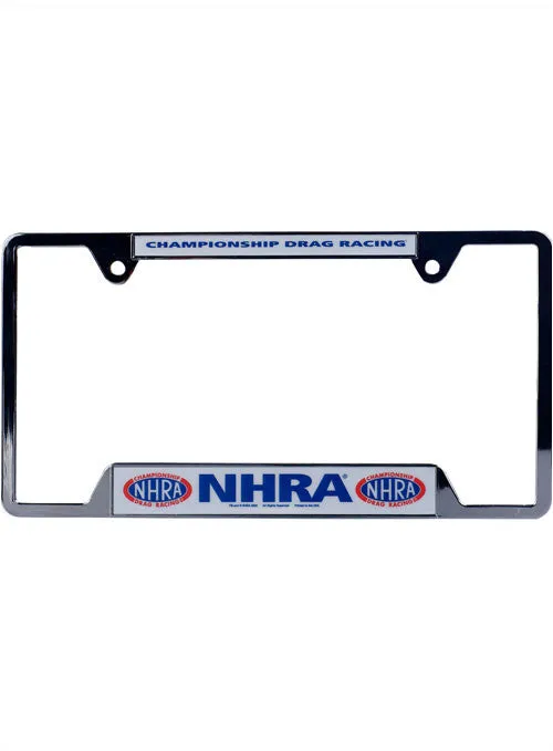 NHRA Metal License Plate Frame