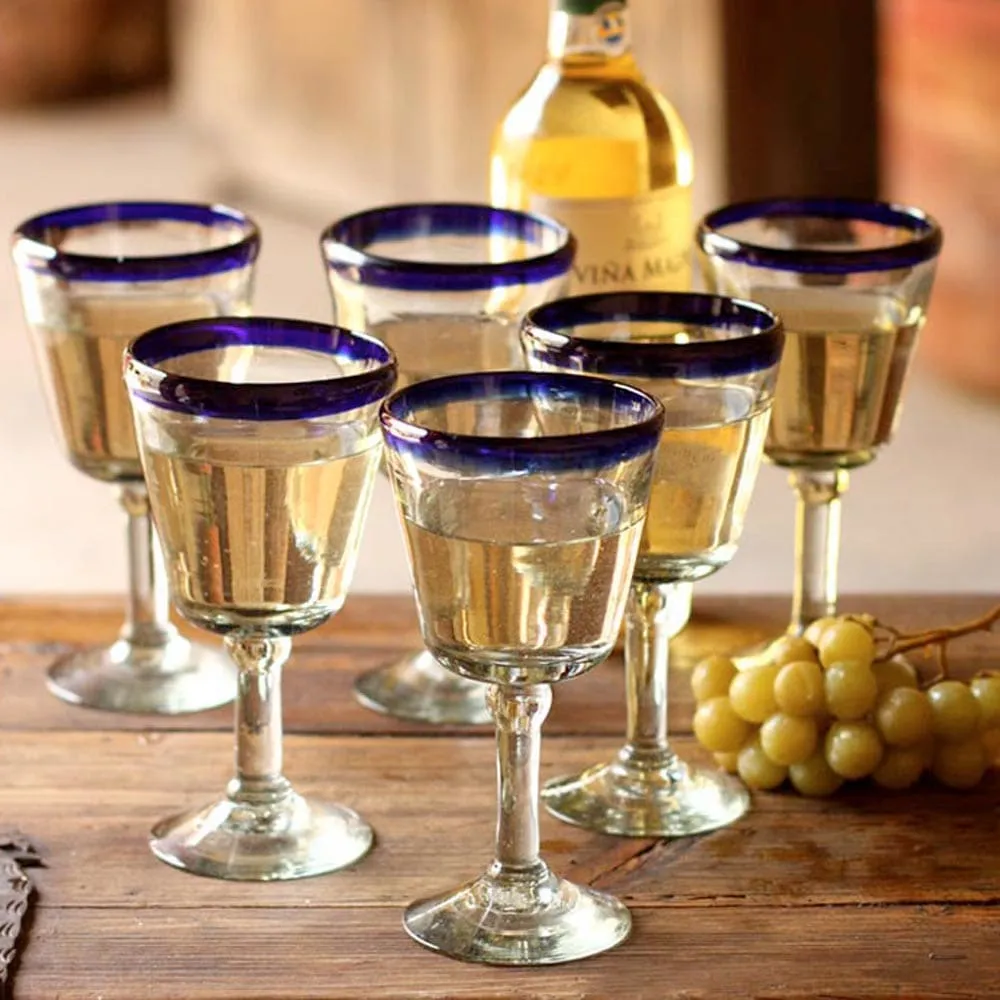 Novica Chardonnay Wine Glasses (Set Of 6)