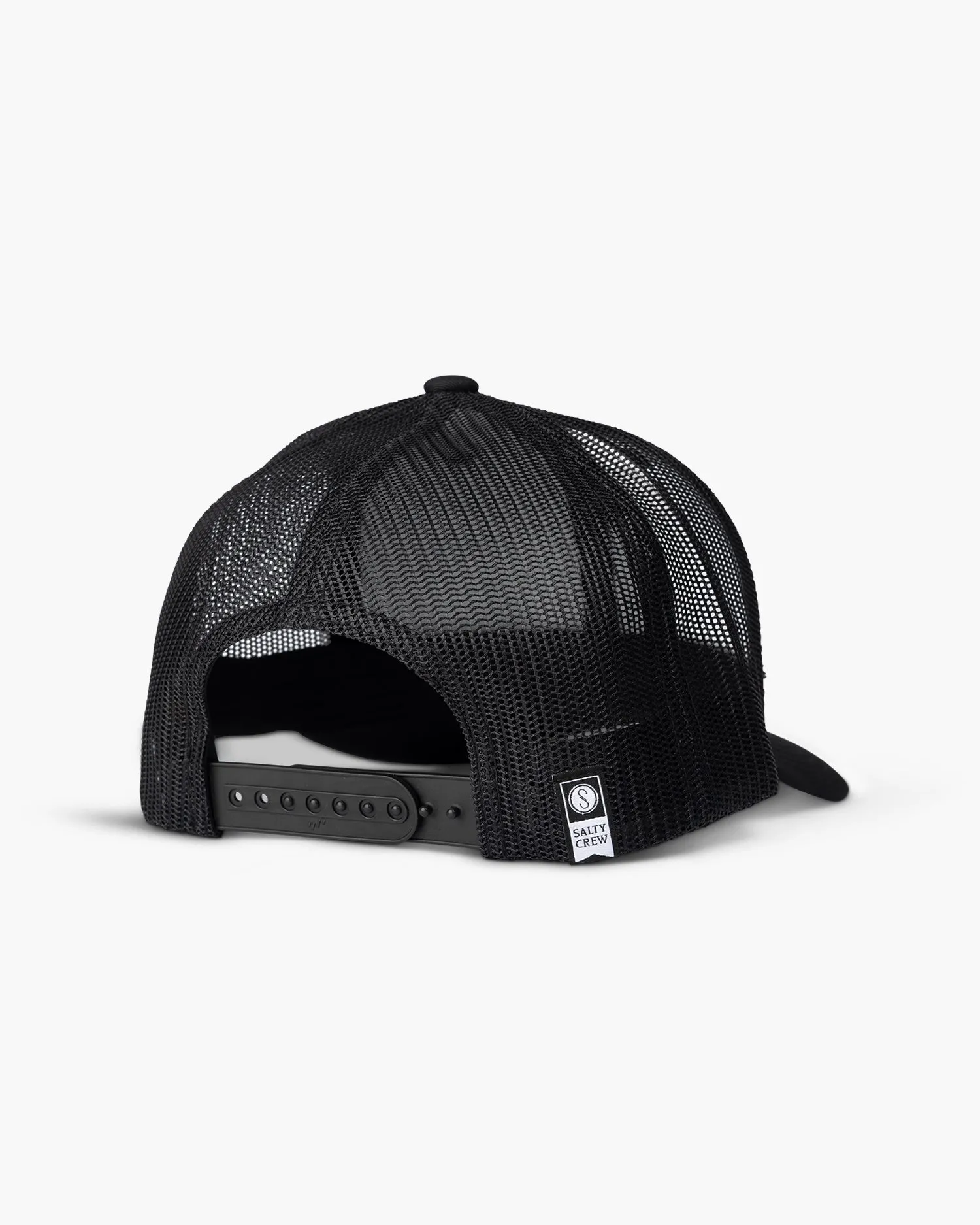 Outlined Black Retro Trucker