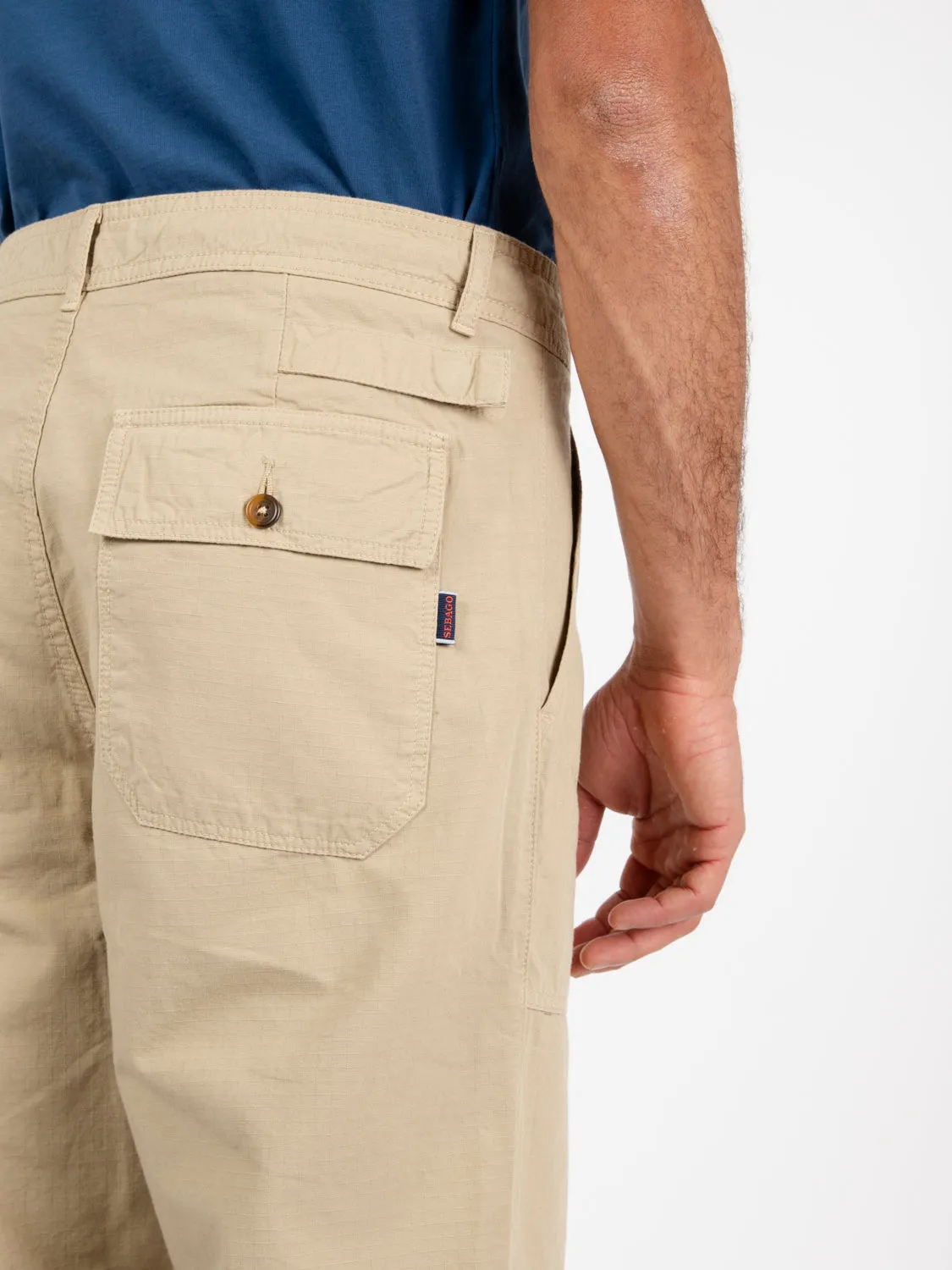 Pantaloni Milton fatigue beige safari