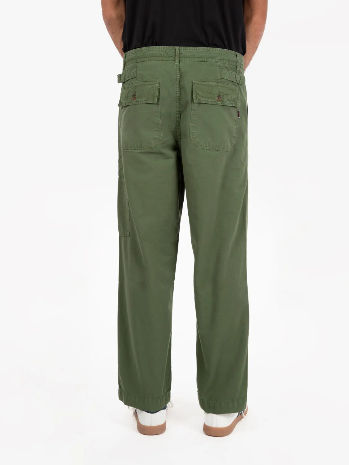 Pantaloni Milton fatigue green loden