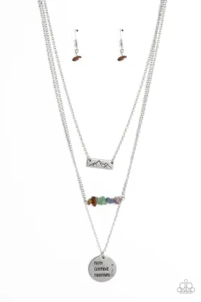 Paparazzi Accessories - Miracle Mountains - Multi Necklace