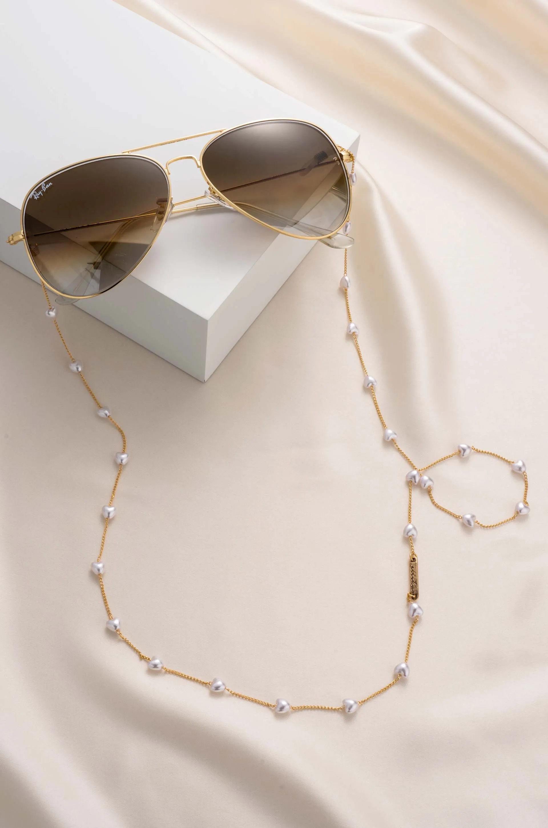 Pearl Lovers Glasses Chain