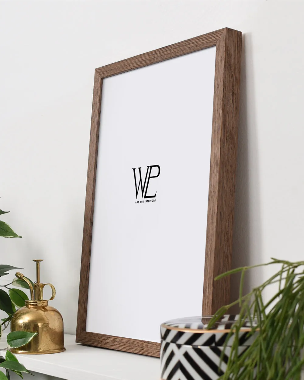 Premium Light Walnut Picture Frame, A4 Size Photo Frame