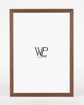 Premium Light Walnut Picture Frame, A4 Size Photo Frame